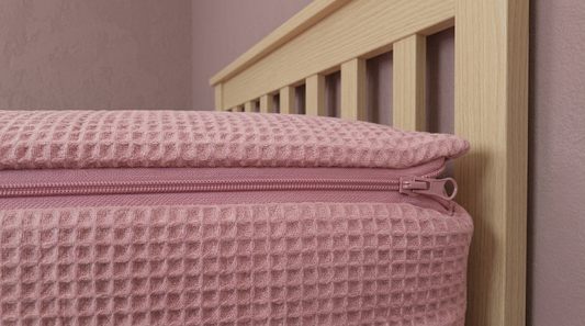 Zippered Bedding with Removable Sheets - Pink