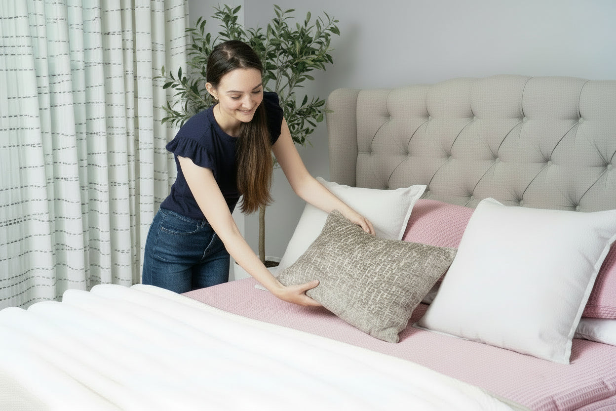 Zippered Comforter Bedding Set with Removable Cotton Sheets for Kids, bunk Bed and daybed - Easy to Make Bedding
