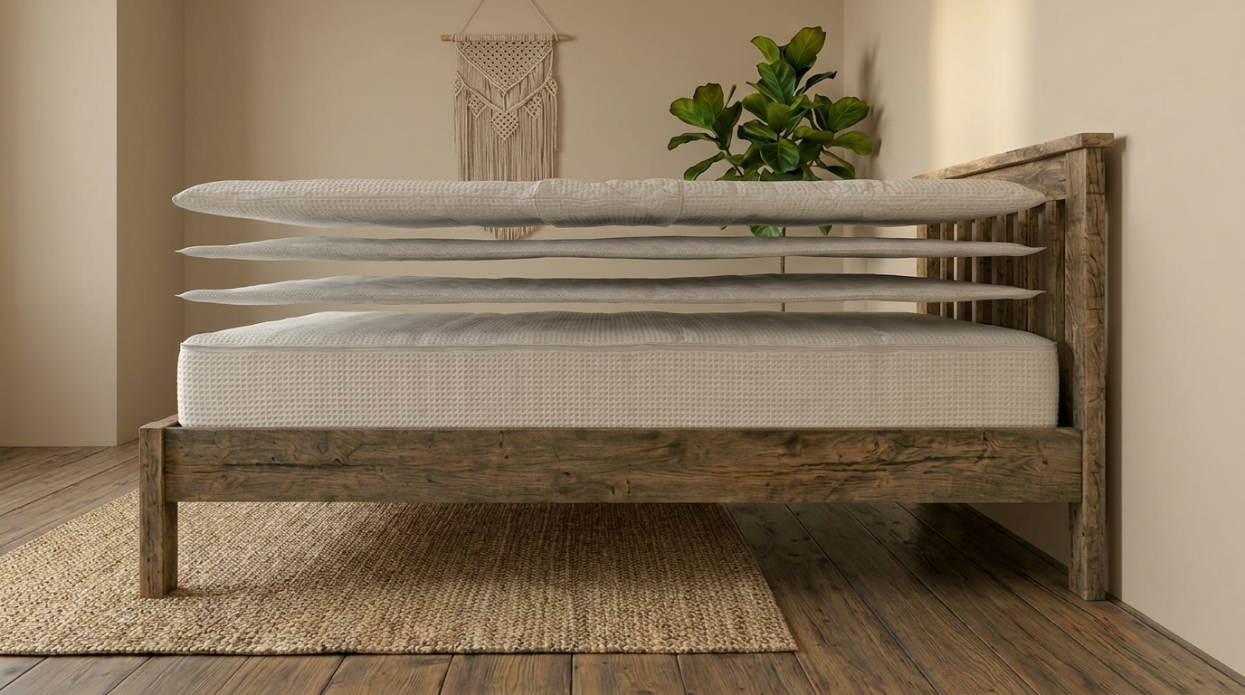 Zippered Bedding with Removable Sheets - White